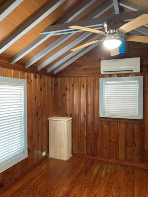Empty room, Interior, Wood Texture Flooring, Wooden Walls