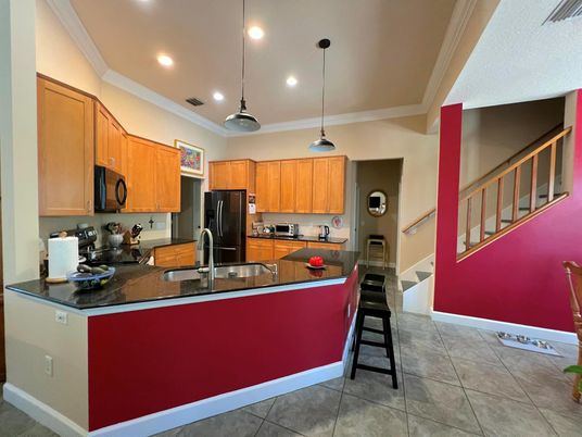 Interior, Kitchen, Pendant Lights, Recessed Lighting
