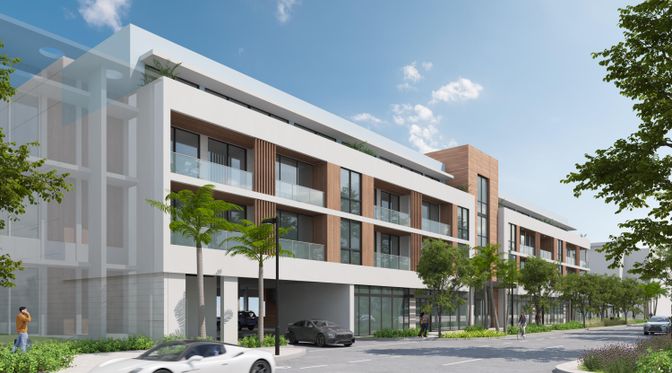 Exterior, Facade, Modern