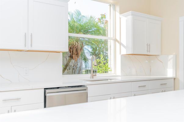 Interior, Kitchen, Marble Walls