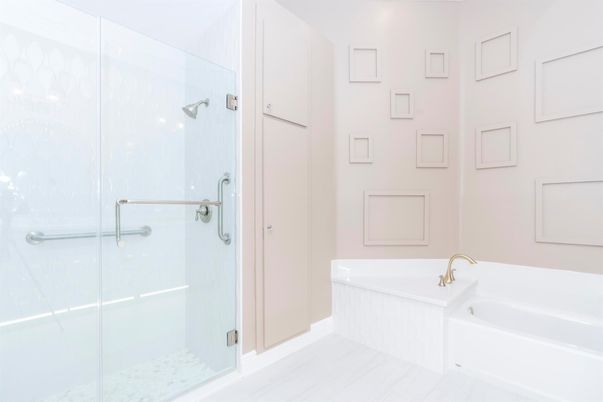 Bathroom, Glass Shower, Interior
