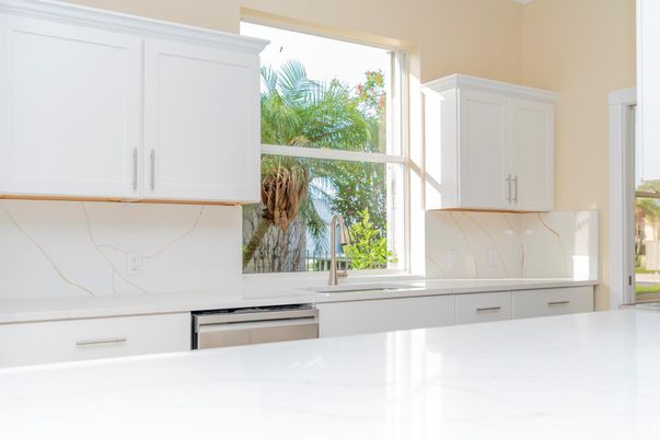 Interior, Kitchen, Marble Walls