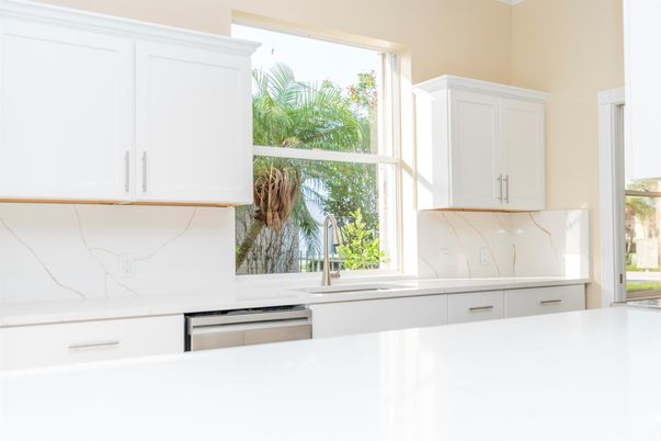 Interior, Kitchen, Marble Walls