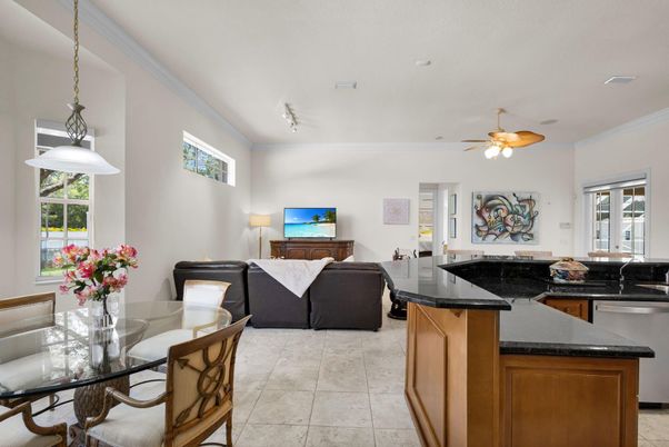 Dining room, Interior, Kitchen, Living room, Pendant Lights