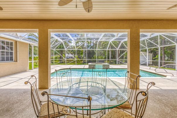 Dining room, Glass Ceilings, Interior, Pool, Sun Room