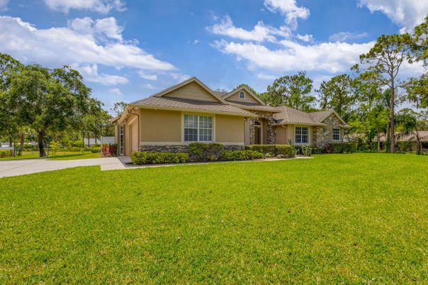 Backyard, Exterior, Facade, Ranch