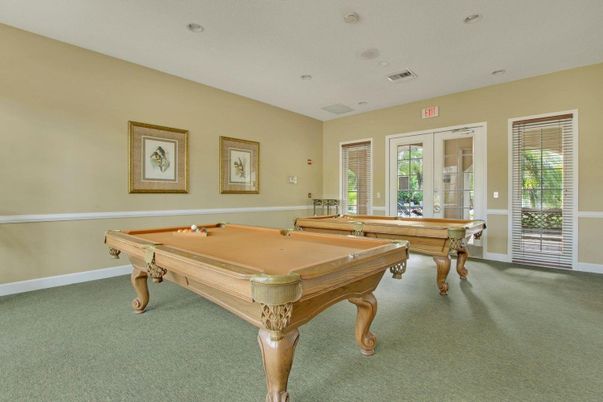 Billiard Table, Game Room, Interior