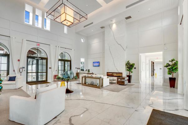 Fireplace, Interior, Living room, Marble, Marble Walls, Recessed Lighting