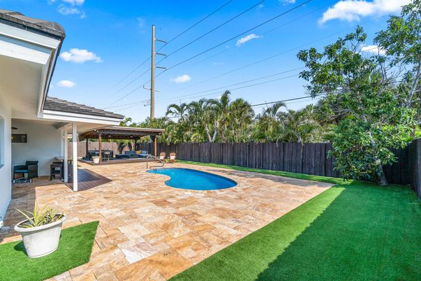 Backyard, Exterior, Pool