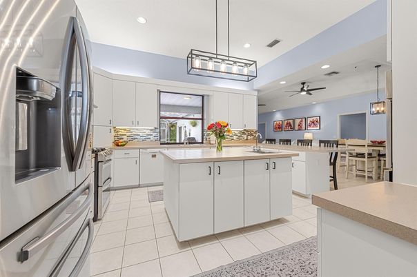 Interior, Kitchen, Pendant Lights, Recessed Lighting