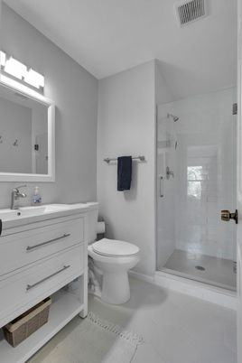 Bathroom, Glass Shower, Interior