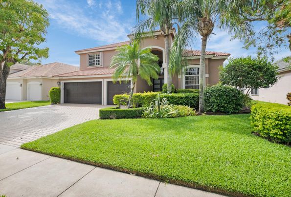 Attached, Backyard, Exterior, Facade, Mediterranean