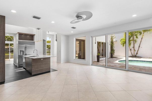 Interior, Kitchen, Pendant Lights, Recessed Lighting