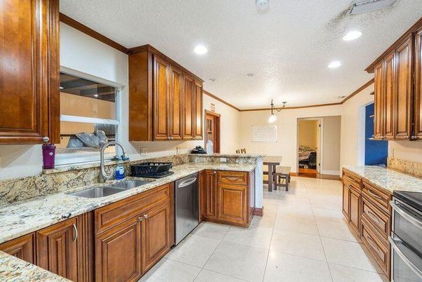 Interior, Kitchen, Pendant Lights, Recessed Lighting