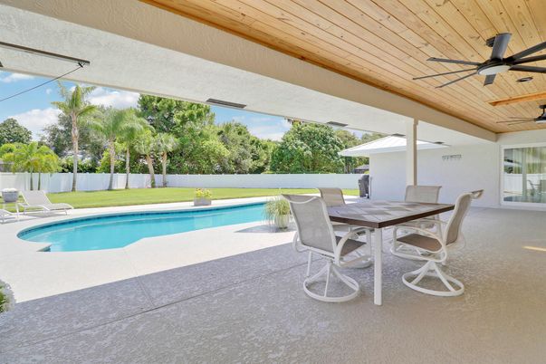 Exterior, Pool, Wooden Ceilings