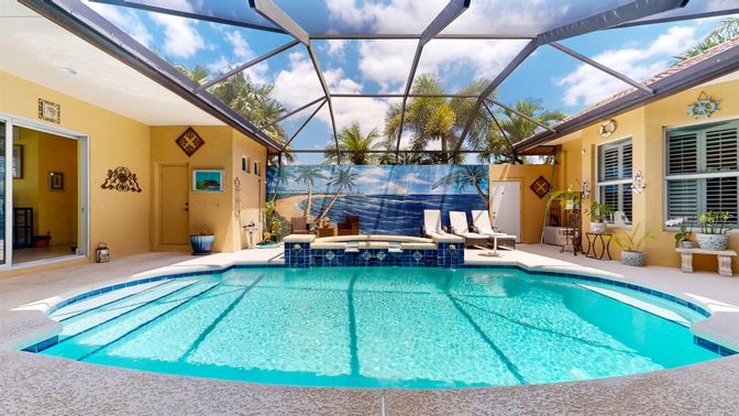 Glass Ceilings, Interior, Pool, Sun Room