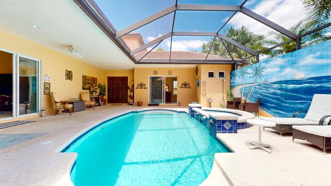 Glass Ceilings, Interior, Pool, Sun Room