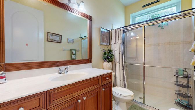 Bathroom, Glass Shower, Interior