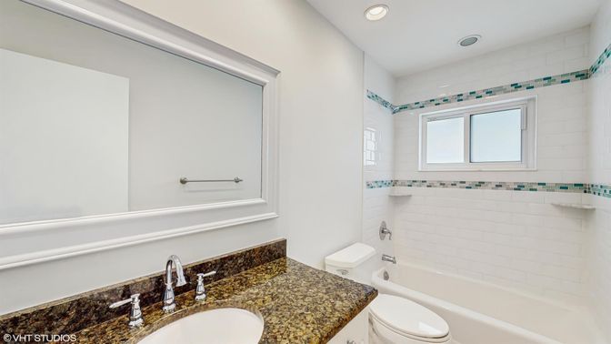 Bathroom, Interior, Recessed Lighting