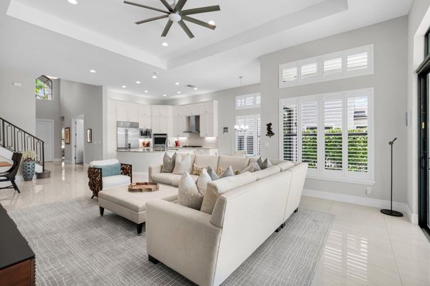 Interior, Kitchen, Living room, Pendant Lights, Recessed Lighting, Stainless Steel Appliances