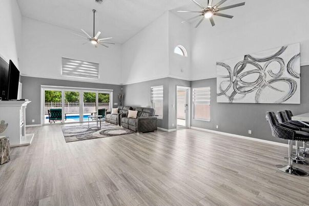 Fireplace, Interior, Living room, Wood Texture Flooring