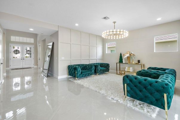 Chandelier, Interior, Recessed Lighting