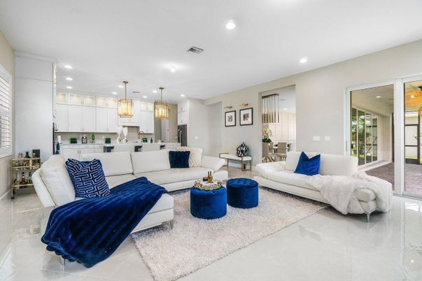 Interior, Kitchen, Living room, Pendant Lights, Recessed Lighting