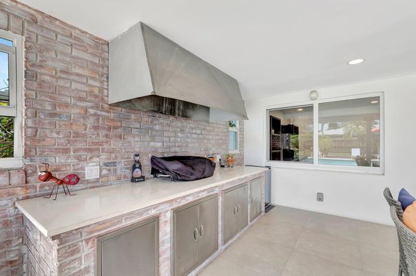 Interior, Recessed Lighting, Stone Walls