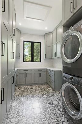 Interior, Recessed Lighting, Washer