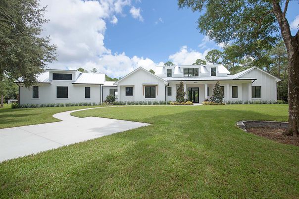 Backyard, Exterior, Facade, Farmhouse