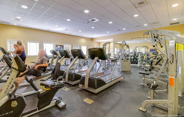 Fitness Equipment, Gym, Interior, Recessed Lighting