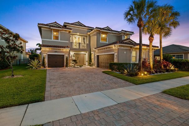 Attached, Backyard, Exterior, Facade, Mediterranean