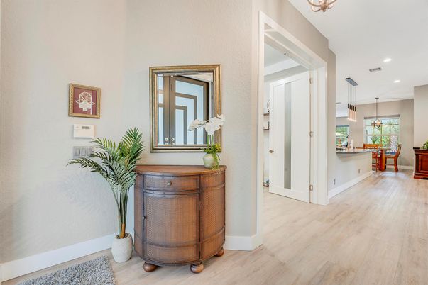 Interior, Pendant Lights, Recessed Lighting, Wood Texture Flooring