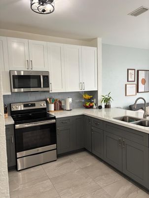 Interior, Kitchen, Stainless Steel Appliances