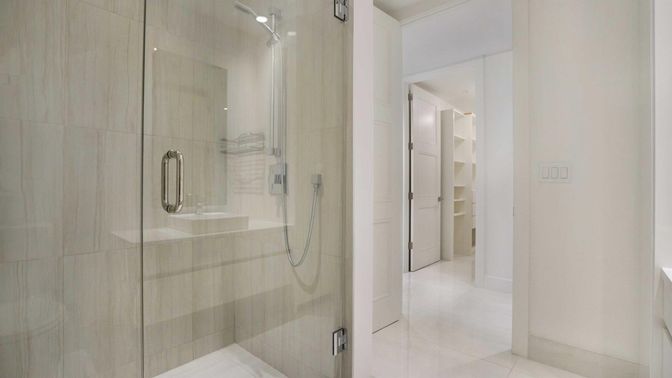 Bathroom, Glass Shower, Interior