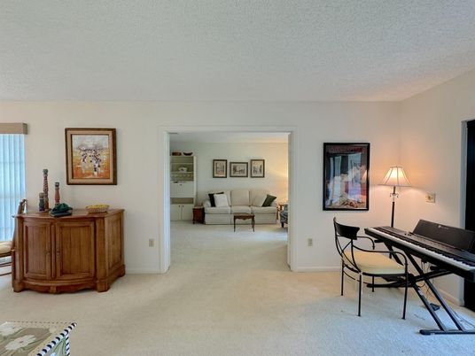 Home Office, Interior, Living room, Piano
