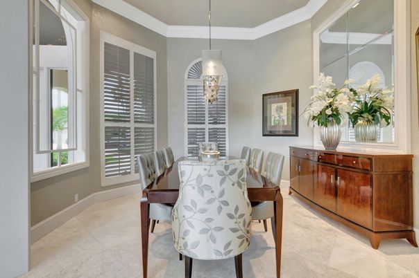 Dining room, Interior, Pendant Lights