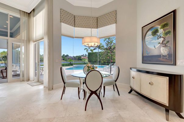 Dining room, Interior, Pendant Lights
