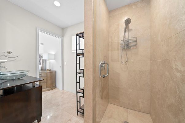 Bathroom, Interior, Recessed Lighting