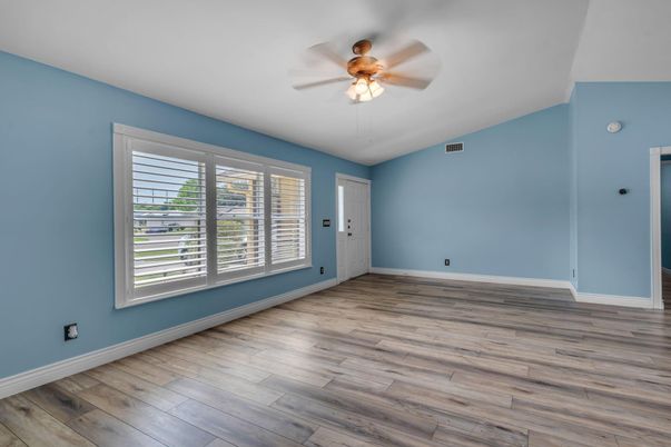 Empty room, Interior, Wood Texture Flooring