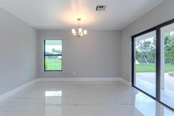 Chandelier, Empty room, Interior, Marble