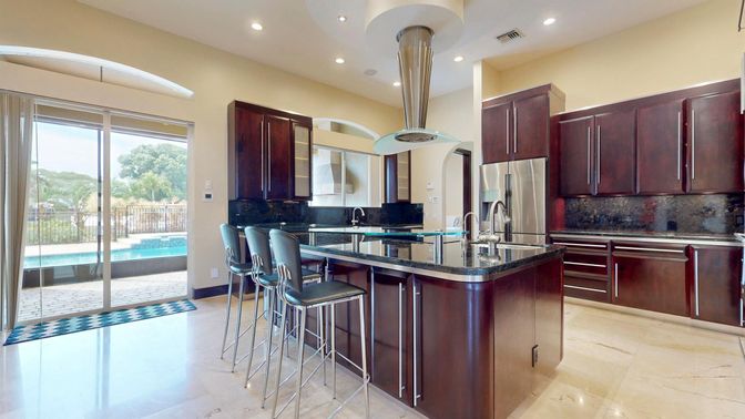 Interior, Kitchen, Recessed Lighting, Stainless Steel Appliances