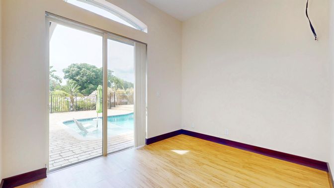 Empty room, Interior, Wood Texture Flooring