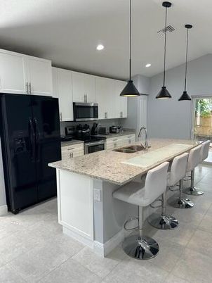 Interior, Kitchen, Pendant Lights, Recessed Lighting