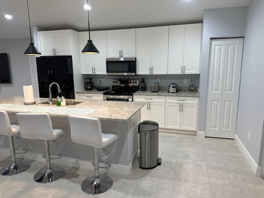 Interior, Kitchen, Pendant Lights, Recessed Lighting