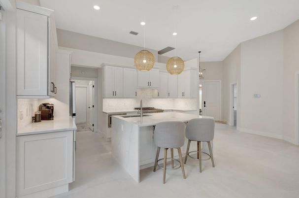 Interior, Kitchen, Pendant Lights, Recessed Lighting