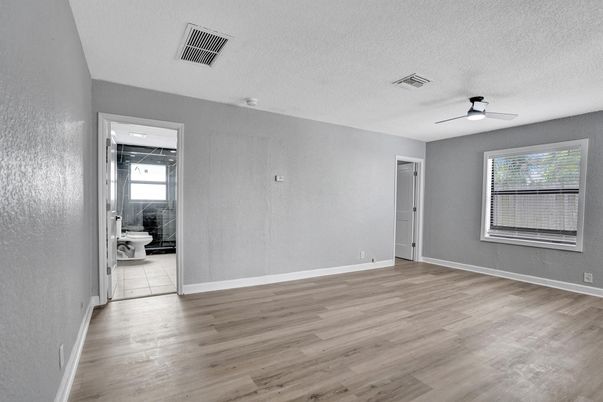 Bathroom, Empty room, Interior, Wood Texture Flooring