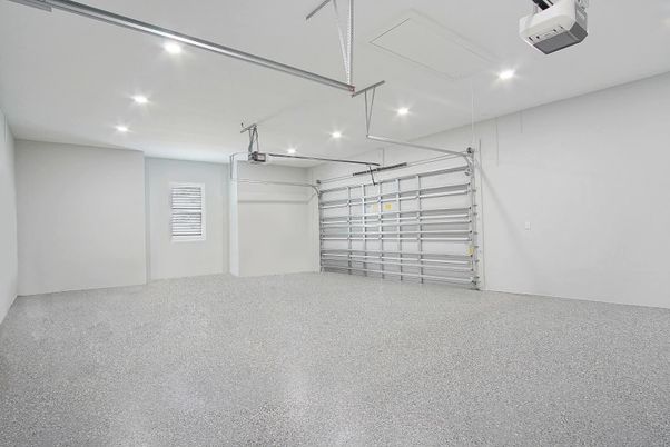 Garage, Interior, Recessed Lighting
