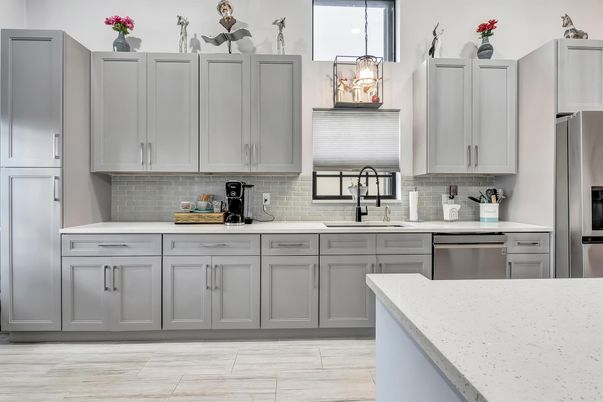 Interior, Kitchen, Pendant Lights, Stainless Steel Appliances