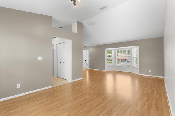Empty room, Interior, Wood Texture Flooring